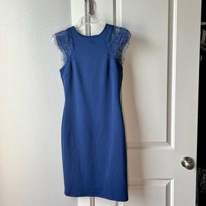 {Venus} Lace Sleeve Dress
